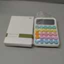 Mr. Pen- Mechanical Switch Calculator, 12Digits, Large LCD Display, Colorful Calculator Big Buttons (Pastel Harmony)