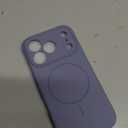 Miracase Magnetic for iPhone 17 Pro Case, Compatible with MagSafe, Integrated Silicone Camera Control Cover, 3.0mm Thicken Shockproof Drop Protection Phone Case for 17 Pro,Lavender Gray