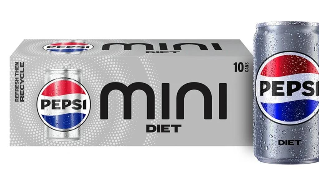 Diet Pepsi Soda, 7.5 Ounce Mini Cans, 10 Pack, Pack of 2, BB: Apr 20/2026
