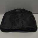 Carry-On Luggage Travel Duffel Personal Item Tote Overnight Weekender Expandable Underseat Bag with Adjustable Strap, Black