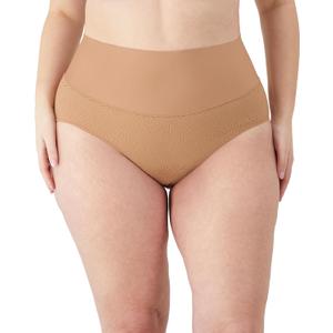 Maidenform Women's, Firm Control Shapewear, Smoothing Panty, Tame Your Tummy Toning Brief Underwear (Beige, XXL)
