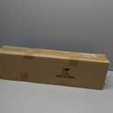 Shihanee 4 Pack Christmas Teardrop Swags with Rustic Velvet Ribbon Bow Artificial Realistic Norfolk Pine Greenery Swag for Festive Holiday Door Wall Home Porch and Mantel Decor(Khaki,24 Inch)