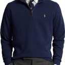 Polo Ralph Lauren Men's Long Sleeve Fleece Quarter Zip Sweatshirt, XXL