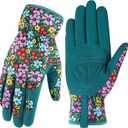 fauson Gardening Gloves - Gardening Gloves for Women Firm Grip Breathable Garden Gloves Thorn Proof for Digging, Planting