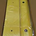 ROBLOCK 22" Parking Stopper for Home Garage & Outside, Heavy Duty Garage Stoppers for Protecting Your Vehicle, Parking Aids for New Drivers, Wheel Stops for Cars, Vans, Trailer, 2 Packs, Yellow (3.1"H Updated 2Pcs)