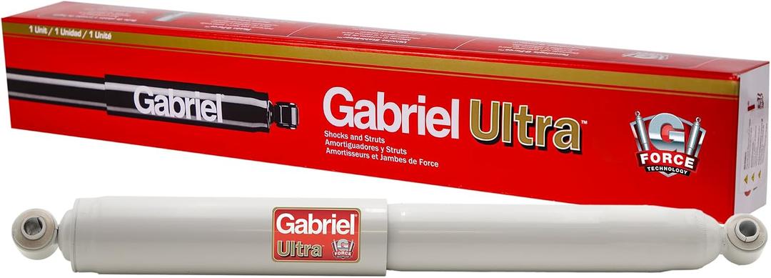 Gabriel G63866 Ultra Truck Rear Shock Absorbers for Cadillac Escalade; Chevrolet Avalanche, Colorado, Suburban, Tahoe; GMC Canyon, Yukon; Mor-Ryde Suspension Bus Van Recreational Vehicle (1 Pack)