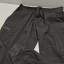 Dagacci Scrubs Medical Uniform Women and Man Scrubs Set Medical Scrubs Top and Pants (Medium, Black)