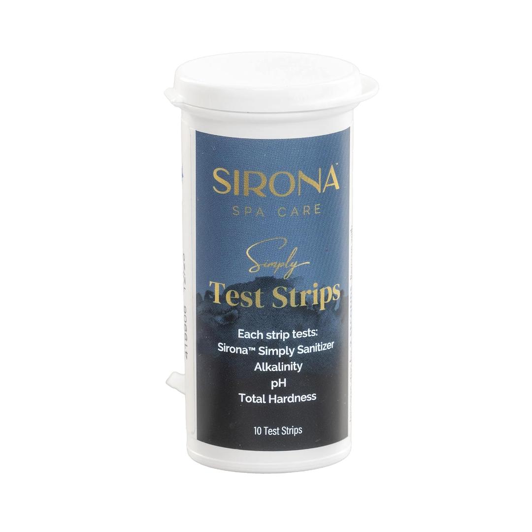 Sirona Spa Care Simply Test Strips  for Use with The Sirona Simply Chlorine-Free & Bromine-Free System for Spas & Hot Tubs, 25-Count Bottle (82120)