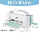 Manual Die Cutting Machine,9" Openning, Scrapbooking Machine Starter kit