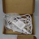 18V Power Cord Compatible with Cricut Explore Air 2, Maker, Cricut Expression 2, Cricut Create, Cricut Cake Mini, Explore, Explore Air, Explore One Power Supply Cord (White)
