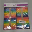 Mr. Pen- Colored Popsicle Sticks, Wooden Rainbow Colored Popsicle Sticks for Crafts, 200 Pack, 4.5 Inch