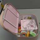 Tea Party Set for Little Girls, 49PCS Princess Tea Time Toys Including Tea Set Dessert Carrying Case, Kids Kitchen Pretend Playset, Tea Set for Girls Birthday Toddler Age 3-8, Pink