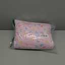 Toddler Pillow with Pillowcase - 13x18 My Little Dreamy Kids Travel Bed Pillows for Sleeping, Organic Cotton Small Pillowcase, Soft & Breathable, Machine Washable, Toddlers 2-5 Years Old (Flutter)