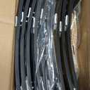 Christmas Tree Collar, 28.4" Festive Drum Design Tree Ring, Durable Plastic with Mirror Finish, Easy to Assemble and Clean, Pet-Proof Base Cover for 8ft Trees (Red and Gold)