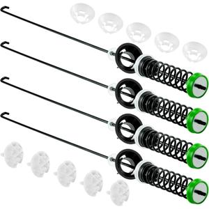 W11130362 Washer Suspension Rod Kit for Whirlpool Maytag Kenmore Washer Parts, 23.3in Fit Replaces WTW5000DW3 WTW5000DW2 MVWX655DW1 MVWC565FW1 W10594080 W10735786 W10748956 | 2026 Upgraded by PANDEELS