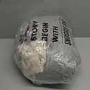 Snuggle Sac Faux Fur Throw Blanket for Couch, Knitted with Microfiber Fancy Yarn Blanket, Cozy Soft Warm Blankets for Sofa Bedroom Living Room,Solid Light Grey,50x60 inches