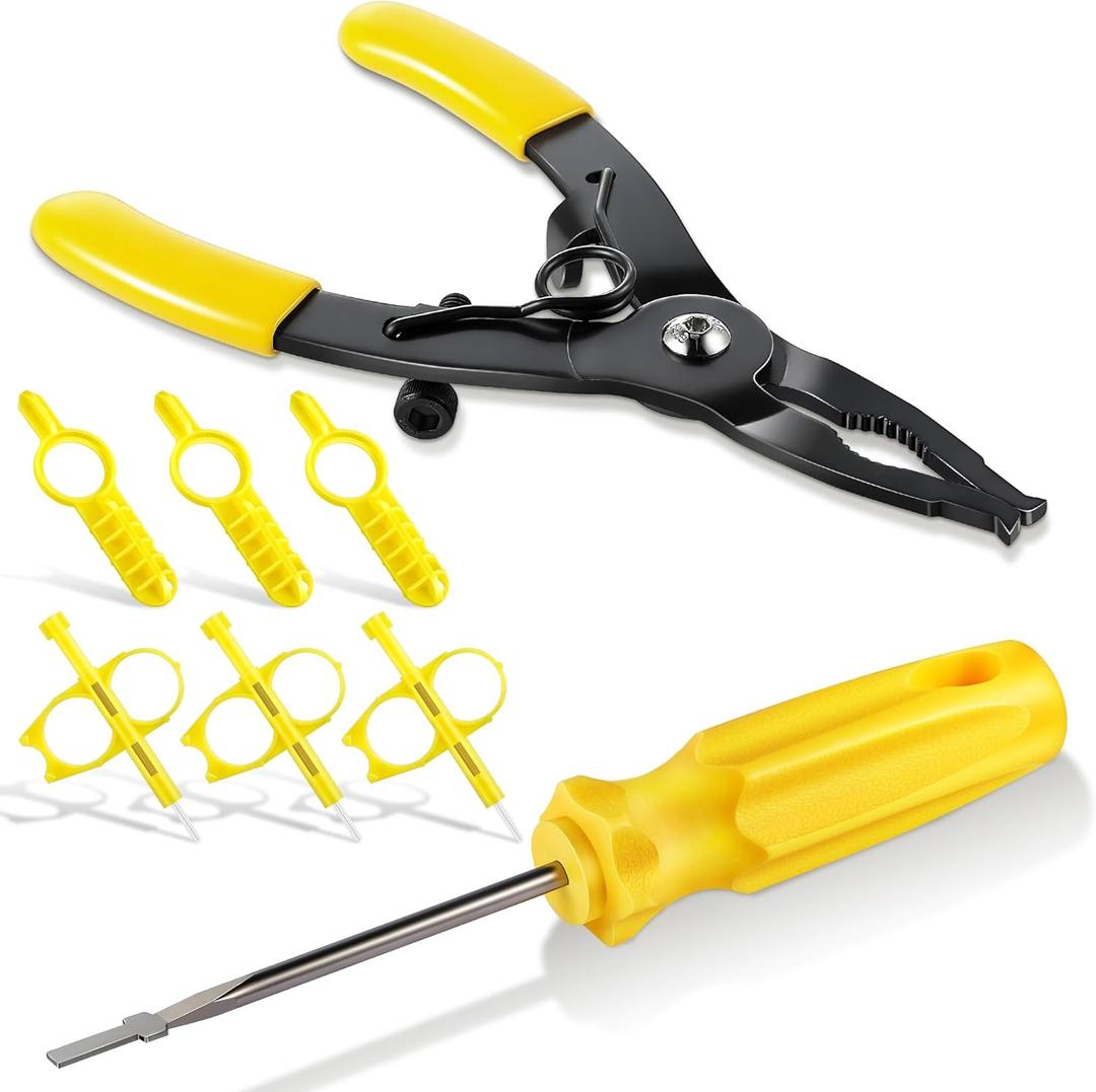 8 Pcs Sprinkler Adjustment Tool Set Compatible with Rain Bird 1800/5000 Series Hunter MP PGP Sprinkler Heads, Rotor Adjustment Tool Spray Head Pull up Tool for Lawn Irrigation System Repair