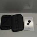 OCHEAL Makeup Bag With LED Mirror, Travel Makeup Bag With 3 Color Setting Light Up Mirror Cosmetic Makeup Organizer Vanity Case for Women Beauty Tools Accessories Rechargeable Makeup Travel Bag-Black