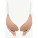 TITU Strapless Bra for Big Bust - Sticky Push Up for Large Breasts, Backless Plus Size Invisible with Boob Lift Tape, G