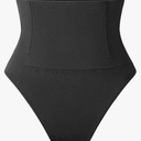 Hey Girl Women Thong Panty Shaper High Waist Tummy Panties Slimming Underwear Waist Trainer Briefs Butt Lifter Shapewear M