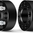OCPTY 2" inch Hubcentric Wheel Spacers 5x4.5 to 5x4.5 71.5mm 1/2" Studs 5 lug fit for 1980-2006 for Jeep Wrangler (YJ TJ)| 2002-2012 for Jeep Liberty (KJ KK) Wheel Spacers 2PCS