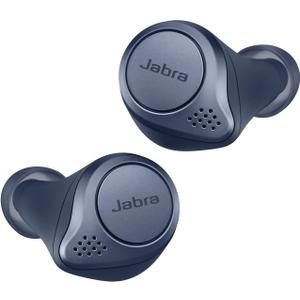 Jabra Elite Active 75t True Wireless Bluetooth, Navy  Earbuds for Running and Sport, Charging Case Included, 24 Hour Battery, Active Noise Cancelling Earbuds