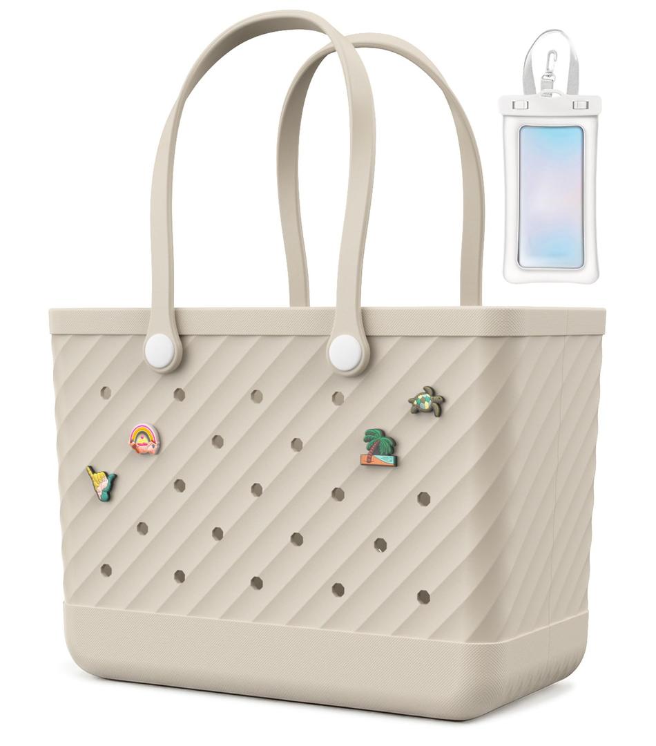 Rubber Tote Bag Extra Large And Medium Waterproof Beach Bag