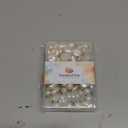 PandaHall 80Pcs Pearl Pendant Connectors, 8 Style Irregular Pearl Bead Links White ABS Plastic Pearl Bead Pendants Pearl Acrylic Links with Golden Pins for Earring Bracelet DIY Jewelry Making