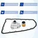 JF011E CVT Transmission Filter Kit Fit for Nissan Altima Juke NV200 Rogue Sentra Mitsubishi Lancer Outlander Jeep Compass Dodge Patriot Caliber Replace 31728-1XF03 31728-1XF0A 31728-1XF02 5191890AA