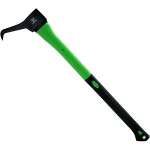 Hookaroon 28 Inch, Pickaroon Forged Steel, with Anti-Slip & Shock Reduction Grip, for Log Lifting and Moving Wood Firewood Tool
