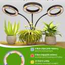 Grow Lights for Indoor Plants, Full Spectrum LED Plant Light with Tripod Stand, Plant Growing Lamps with Timer 3/9/12H, 3 Color Modes, 6 Brightness, 78'' Adjustable Height for Large Plants