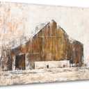 Yihui Arts Farmhouse Rustic Wall Decor Canvas Wall Art Painting Pictures For Living Room, 40"L x 28"W