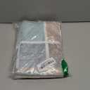 sense gnosis Blue Hand Towel Set of 2 Soft 100% Cotton Checkered & Striped Pattern Terry Absorbent Decorative Hand Towel for Bathroom 13x 29 Inch