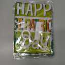 2 x St Patricks Day Balloons Decoration, 5pcs Green Shamrock Aluminum Foil Balloons, Green Clover Leaf Beer Glass Balloon, Irish Day Party Kit for Indoor And Outdoor Celebrations