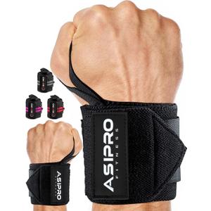 Wrist Wraps for Weightlifting 18" Wrist Straps for Weightlifting Weight Lifting Wrist Wraps for Men & Women, Muequeras para Gym Wrist Support for Working Out, Gym Wrist Wraps for Powerlifting