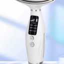 7‑in‑1 Face & Neck Massager – Microcurrent, LED Light, Heated Vibration & Skin‑Relaxing Beauty Tool (White)