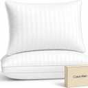 Calvin Klein Hotel Collection Bed Pillows Queen Size Set of 2, Medium Firm