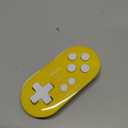 8Bitdo Zero 2 Bluetooth Gamepad Keychain Sized Mini Controller with Mobile Clip for Switch, Windows, Android (Yellow Edition)