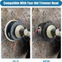 5 Pack String Trimmer Head SRM-225 for Echo Speed Feed 400 SRM-230 SRM225 SRM-210 SRM2100 Echo Weed Eater PAS210 PAS211 PAS225 PAS230 PAS260 Shindaiwa T195S T220 T222 T230 T231 Straight Shaft Trimmer