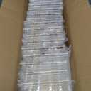 Baquler 2 Pack 10 Arms Wedding Candelabras Centerpiece,50 Inches Tall Floor Standing Candle Holders with Clear Acrylic Shades, Silver Gold Candelabra for LED Candles Bridal Shower Party Decor(Gold)