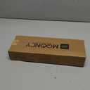 MOONCY Portable Stool, 13 Inch Small Folding Stool for Adults, Ultralight Green Camping Stools for Hiking and Fishing, Hold Up to 265 LBS