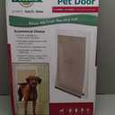 PetSafe Plastic Pet Door - Easy Install for Wood, PVC Metal & Paneled Doors - Rust-Free Plastic Frame - Flap Dimensions 13 3/4" W x 23 3/4" H - for Extra Large Dogs Weighing Up to 220 lb