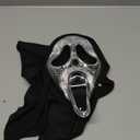 Fun World Ghost Face Disco Mirror Mask