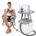 KETFIY Cold Therapy Machine, Programmable Timer Ice Therapy for Knee with Silent Pump, Knee Ice Machine for Sports Injuries Cryotherapy, Shoulder, Ankle and Back