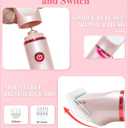 Bikini Trimmer for Women, Electric Razor for Pubic Hair 3-in-1, Bikini Shaver for Legs Body Hair, Womens Electric Razor IPX6 Waterproof, Gifts for Women, Pink