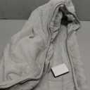 Brimekey Graphene Heated Blanket Battery Operated, 20000mAh Battery 7.4V Fast Heating Blanket Portable Heated Shawl, Cordless Rechargeable Heated Shawl 3 Temperature Settings, Gift for Women (Gray)