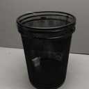 Mind Reader Mesh Trash Can, Set of 3, Waste Paper Basket, Round, Office, Metal Mesh, 11.5" L x 11.5" W x 13.75" H, Black