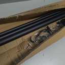 Matte Black Double Blackout Curtain Rods 72 to 144 Inches (6-12 Feet),1-Inches Front and 5/8 Inches Back Adjustable End Cap Double Window Drapery Rod for Drapes and Curtains