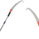 Pole Saw for Tree Trimming, 14FT Pole Tree Trimmer Long Pruning Saw, Manual Pole Cutter for Yard Garden and Patios Trees Branches Cutting