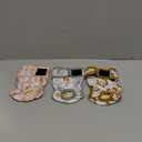 Langsprit Washable Female Dog Diapers (3 Pack) - Doggie Reusable Small Medium Large Dog Diapers for Doggy Puppy Female in Period - Highly Absorbent Dog Heat Panties (Small,Waist:0-10 inches) (Rabbit, Owl, Lion)